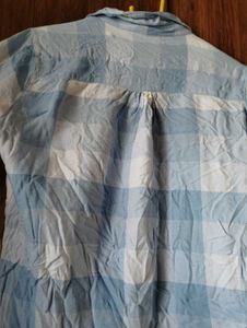 Plaid Checkered Casual Shirts Set