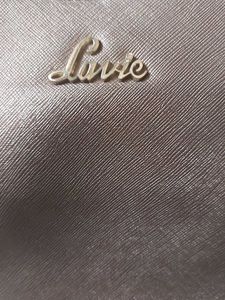 Chic Bronze Textured Handbag with Dual Straps
