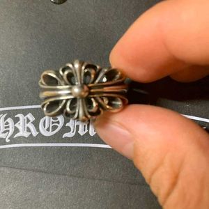 chrome hearts double floral ring