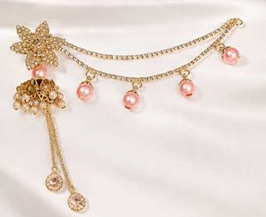 ✨ Pearl Bloom Ear Cuff – 2-in-1 Convertible Earrin