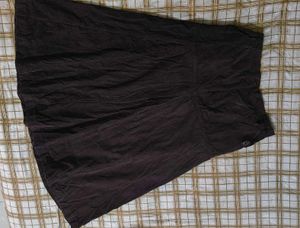 Y2K / vintage Dark Brown Midi Skirt