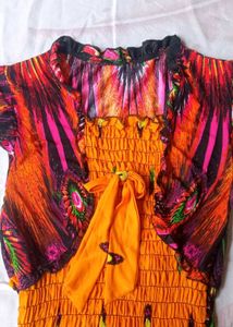 Long Frock With Flare
