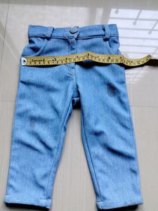 Beautiful Blue Jeans 👖 Of Baby Girl