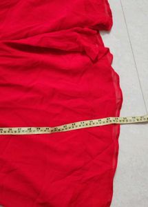 Vibrant Red Sharara Pants for Navratri