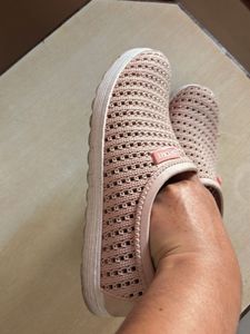 Pink Slip-On Clogs