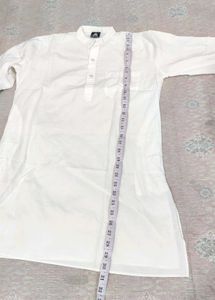 JB Exclusive Wear White Kurta