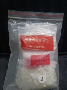 French Nail Tips- 500pcs