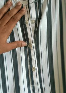 White Striped Kurta