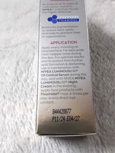 NIVEA Luminous Even Glow Oil Control Day Cream &amp; M