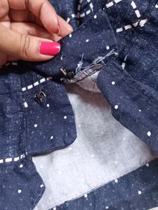 Girls Nevy Blue Top