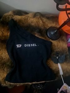 Diesel Crop Top vintage grunge