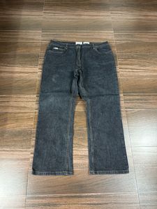 Classic Dark Wash Denim Jeans