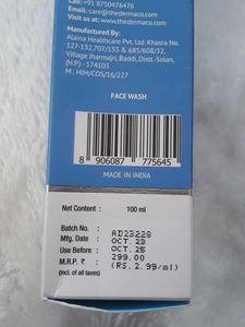 The derma Co 1%salicylic Acid Gel Daily face Wash