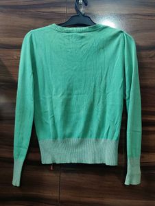 Esprit Green V-Neck Sweater