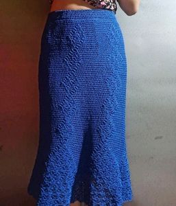 Blue Skirt