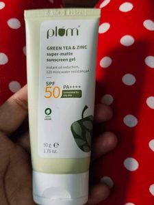 Plum Green Tea & Zinc Super Matte Sunscreen Gel SP