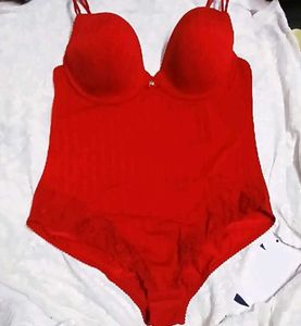 Red Bodysuit Shapewear