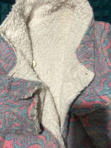 Patterned Fleece Jacket for kids