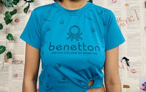 Benetton Graphic Print T-shirt