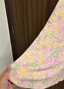 Chic Floral Print Midi Dress