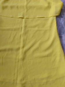 Yellow Mini Slip Dress