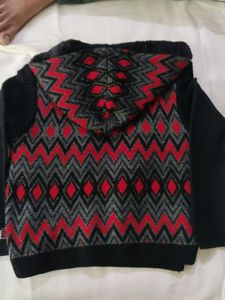 Stylish Black Sweater &amp; Hoodie Set for Boys