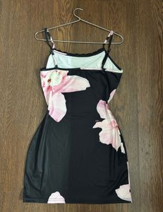 Floral Print Slip Dress