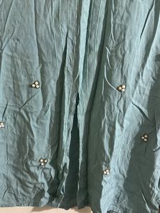 Light blue embroidery Kurta