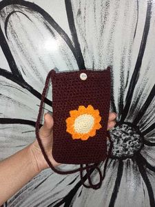 crochet phone purse/holder
