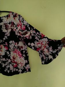 Floral Print Tops