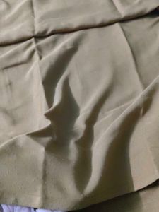 Beautiful Mustard Golden Stiched Pearl kurta