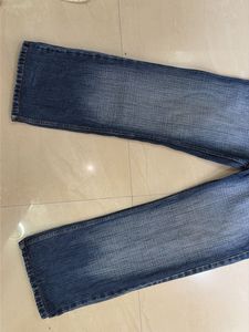 Y2K Unisex Bootcut Jeans W32 Premium Embroidery