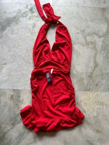 Red Bodycon Mini Dress
