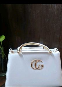 Chic White Crossbody Bag