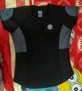 Athletic Black & Gray T-Shirt