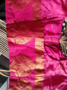 Vibrant Pink Printed Blouse