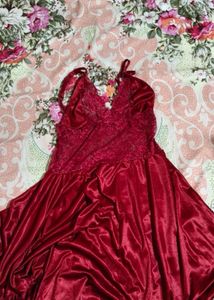 Satin Lace Nightgown