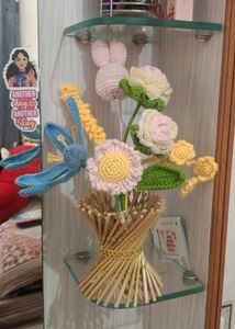 Handcrafted Crochet Flower Bouquet