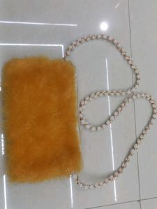 Chic Faux Fur Crossbody Bag