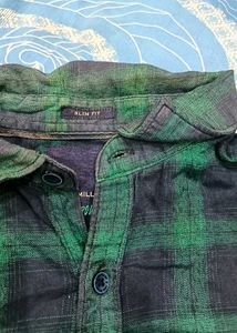 Green Checked Shirt