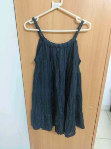 Sparkly Black Camisole dress