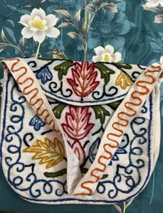 Embroidered Sling Bag
