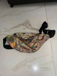 Rainbow shining waist bag