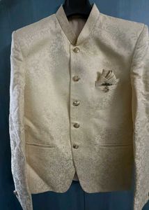 Elegant Brocade Nehru Jacket