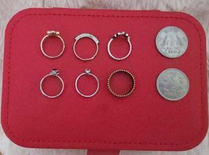 7 piece Assorted Ring Set