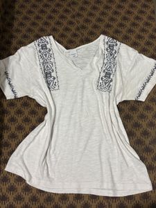 elegant white top 🤍
