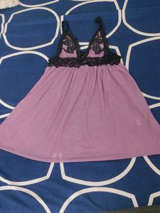 Lace Trimmed Nightgown