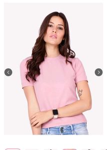 Blush Pink Short Sleeve T-Shirt