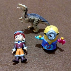 Combo of 3 Vintage Toy Set