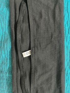 H&amp; M Black Bandeau Crop Top
